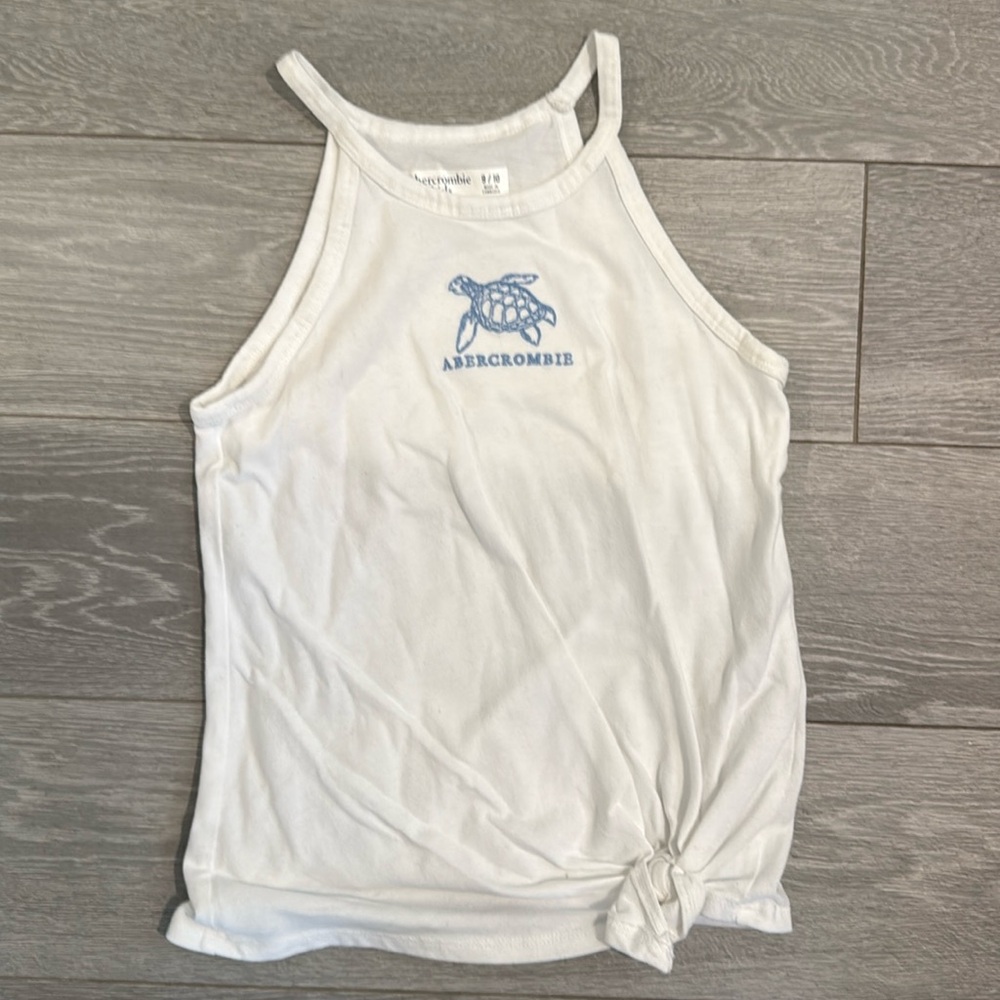 Abercrombie Kids Girls Turtle Tank Top Size 9/10